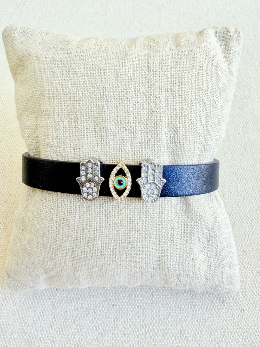 *Hamsa Eye Hamsa Charm Bracelet Set* KEEP COLLECTIVE Retired  *Special Pricing*